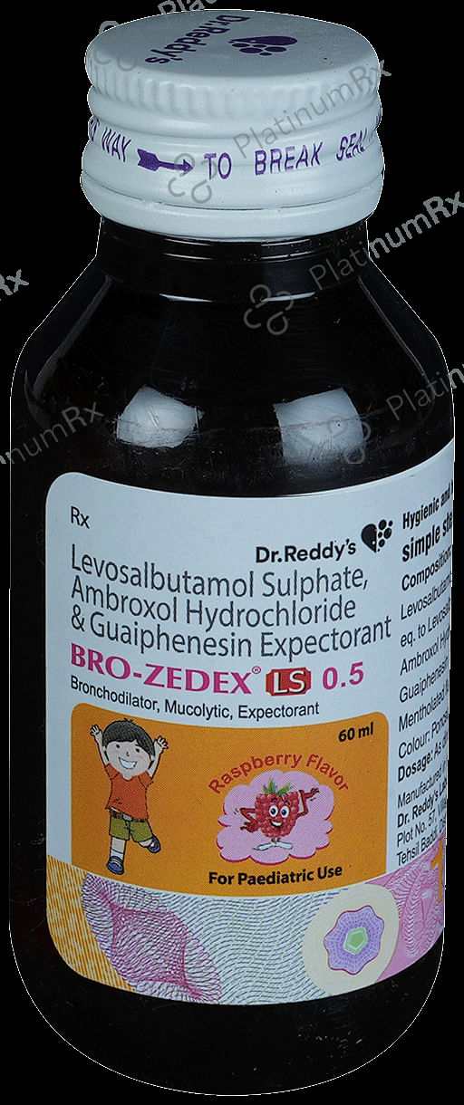 Bro-Zedex LS 0.5 Expectorant Raspberry