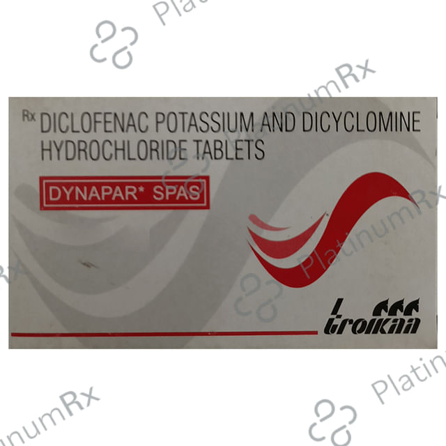 Dynapar Spas Tablet