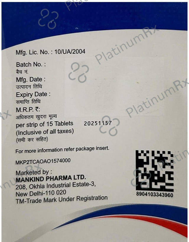 Coloncop 800mg Tablet 15s