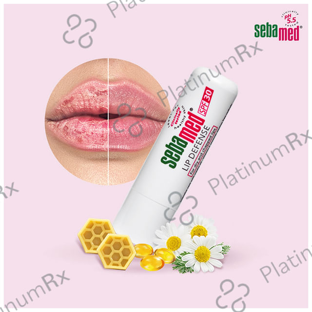Sebamed Lip Defense With Jojoba Oil & Vitamin E For Dry & Chapped Lips Balm 4gm