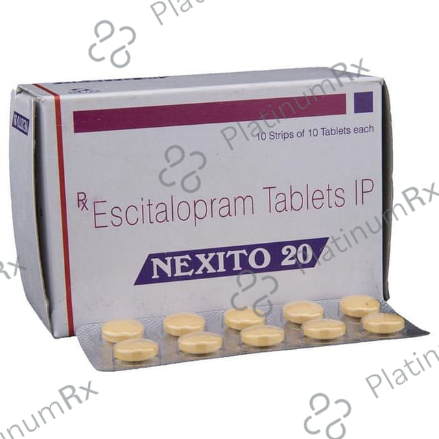 Nexito 20mg Tablet 10s
