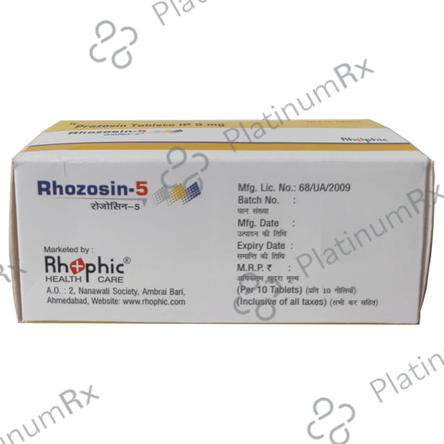 Rhozosin 5 Tablet