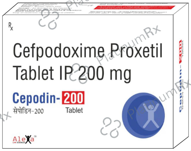 Cepodin 200mg Tablet 10s