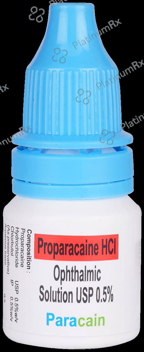 Paracain 0.5% Eye Solution 5ml