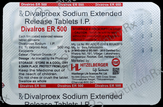 Divalros ER 500 Tablet