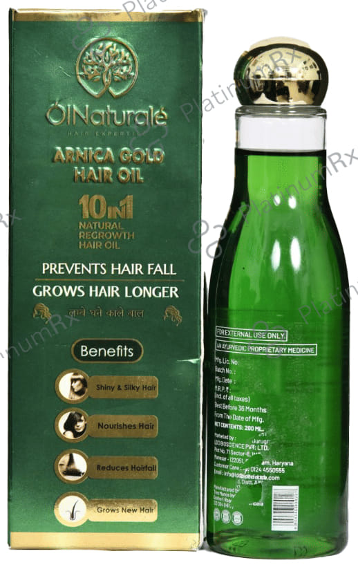 Olnaturale Arnica Gold Hair Oil (200ml Each) 1 Bottle