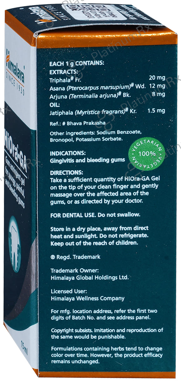 Himalaya Hiora GA Gum Astringent Gel 15ml