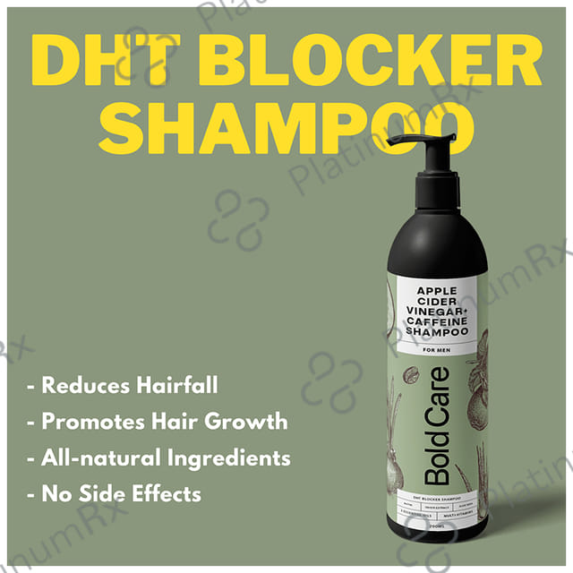 Bold Care Shampoo Apple Cider Vinegar+Caffeine Shampoo for Men