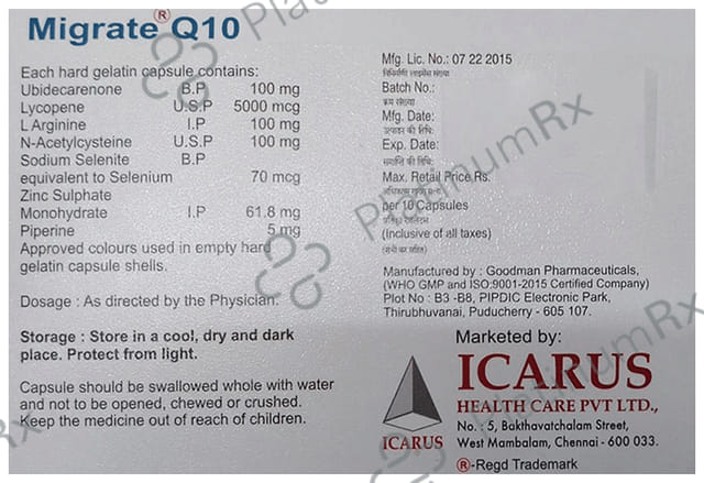 Migrate Q 10 Tablet 10s