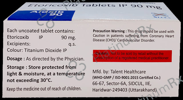 Aidxib 90mg Tablet 10s