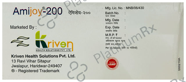 Amijoy 200mg Tablet 10s