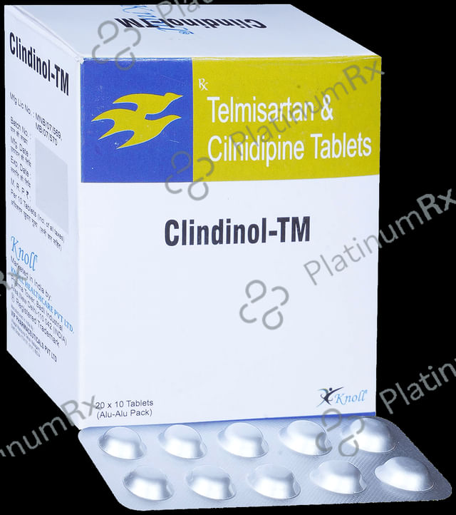 Clindinol TM 10/40mg Tablet 10s