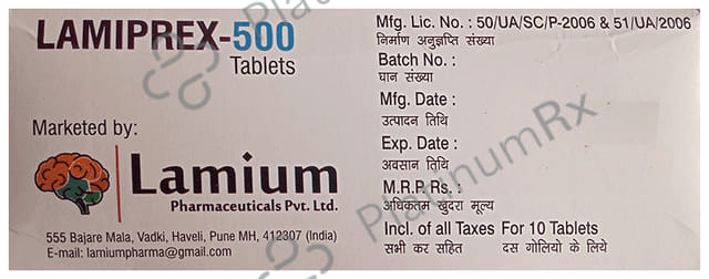 Lamiprex 500 Tablet ER