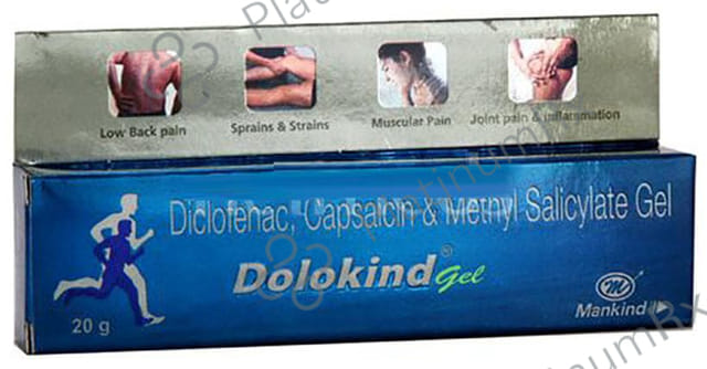 Dolokind 10mg Gel 20gm