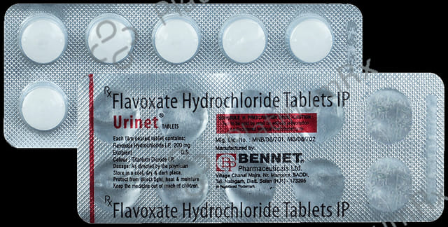 Urinet 200mg Tablet