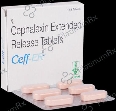 Ceff 750mg Tablet ER 6s