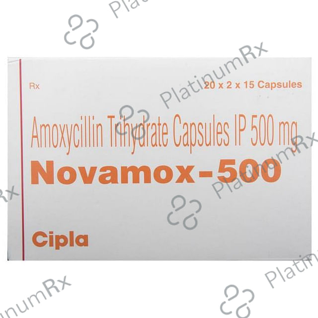 Novamox 500mg Capsule 15s