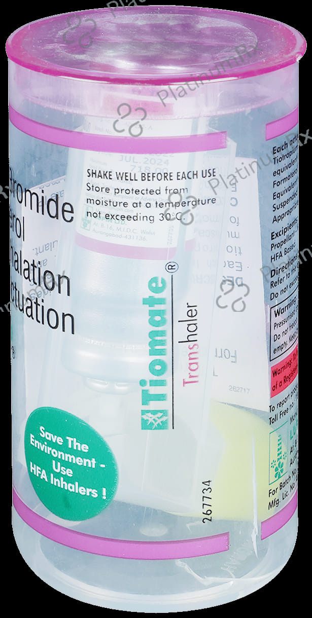 Tiomate 6/9mcg Transhaler 180MDI