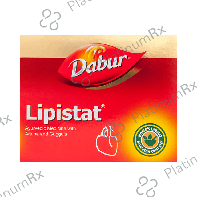 Dabur Lipistat Capsule with Arjuna & Guggulu - For Heart Health