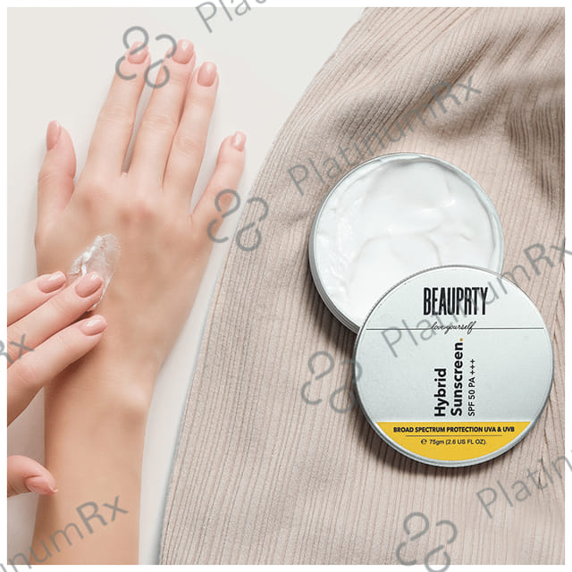Beauprty Hybrid SPF 50 PA+++ Sunscreen 75gm