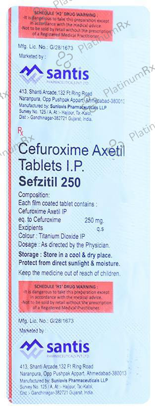 Sefzitil 250 Tablet