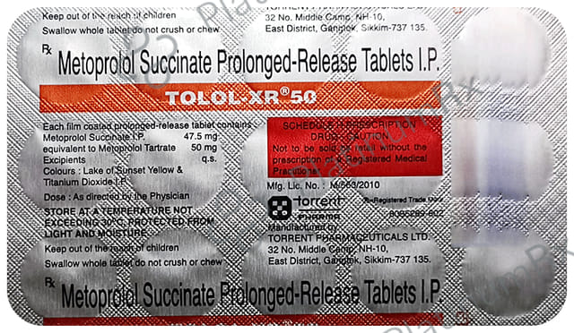 Tolol XR 50mg Tablet PR 15s