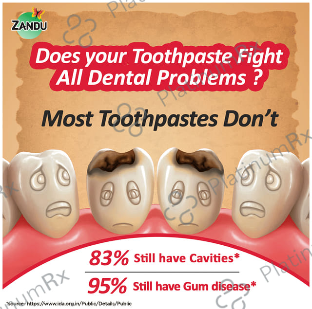 Zandu Dant Veer Toothpaste 400 gm