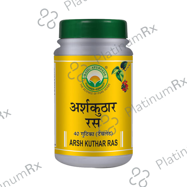 Basic Ayurveda Arsh Kuthar Ras Tablet