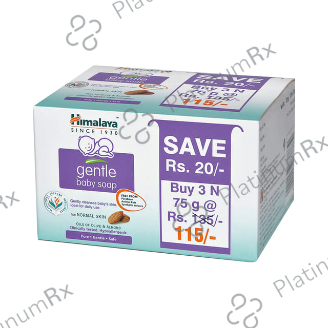 Himalaya Gentle Baby Soap 3s