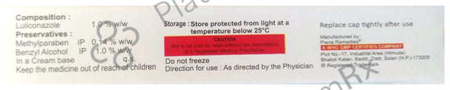 Luliscot 1% Cream 20gm