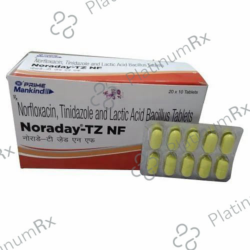 Noraday TZ NF 600/400/spores Tablet 10s