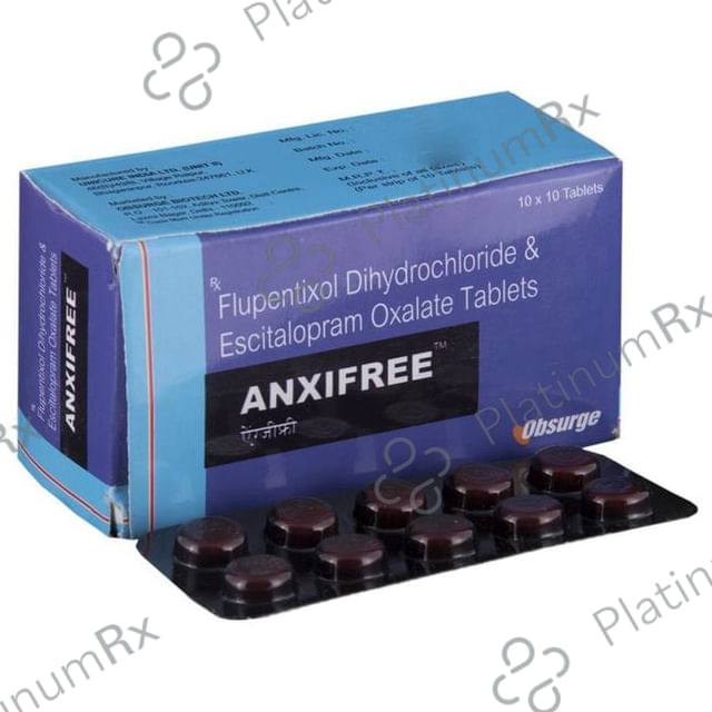 Anxifree 10/0.5mg Tablet 10s