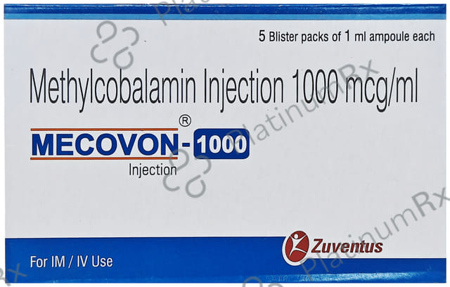 Mecovon 1000mcg Injection