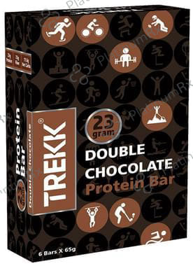 Trekk Protein Bar (65gm Each) Double Chocolate