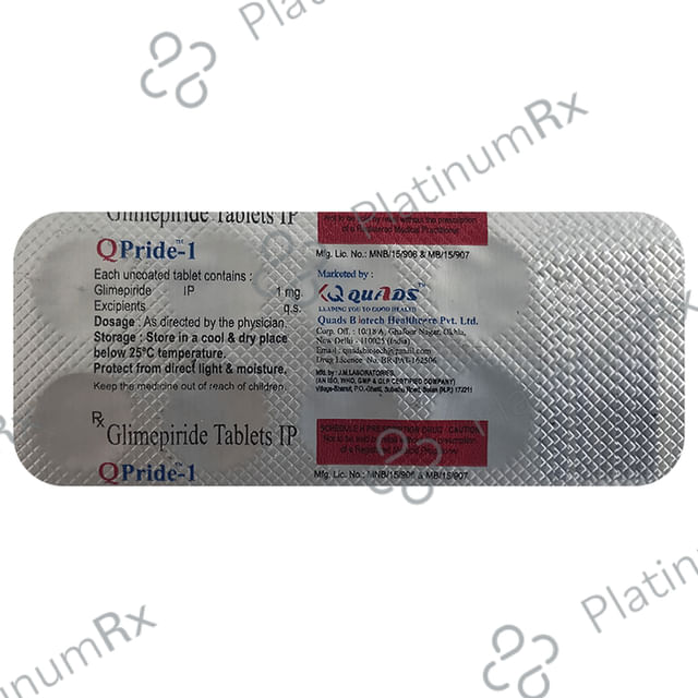 QPride 1mg Tablet 10s