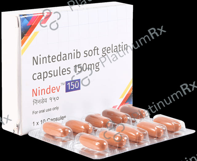 Nindev 150mg Soft Gelatin Capsule 10s