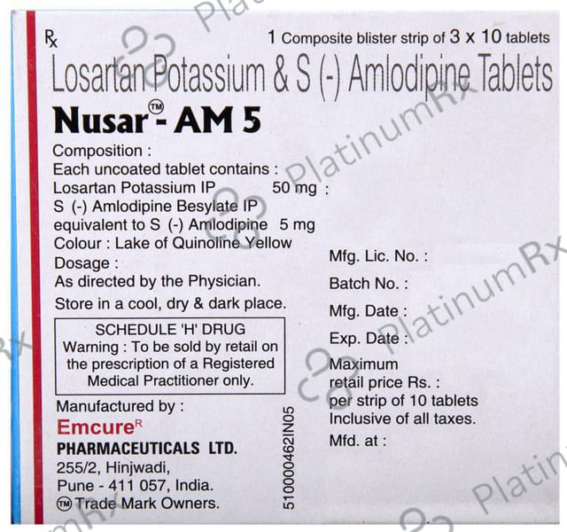 Nusar-AM 5 Tablet