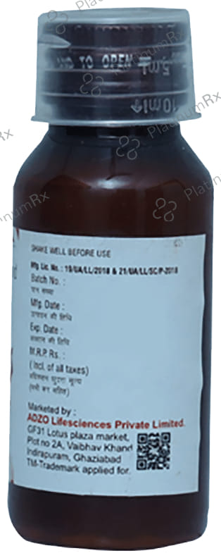 Adzo AP Kid 50/125mg Oral Suspension 60ml