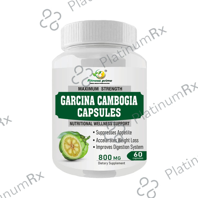Fitness Prime Maximum Strength Garcina Cambogia Nutritional Wellness Support 800mg Capsule