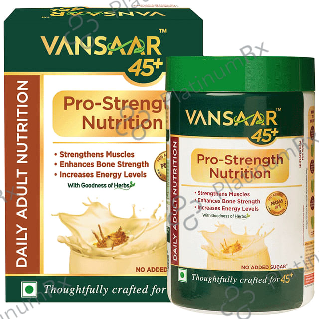 Vansaar 45+ Pro-Strength Complete for 45+ Adults No Added Sugar