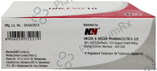 Hhlevo 10mg Tablet 10s