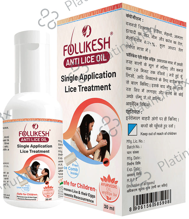 Follikesh Anti Lice Oil 30ml
