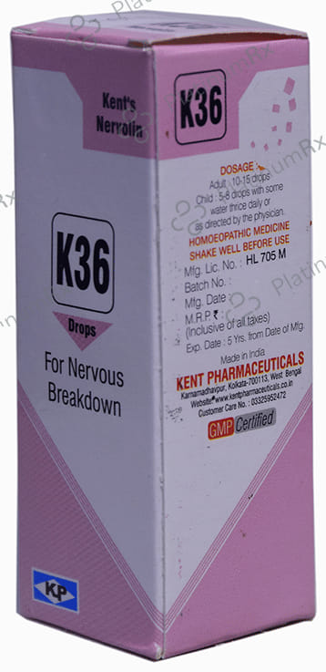 Kent's K36 Nervous Breakdown Oral Drops