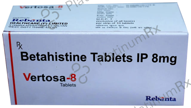 Vertosa 8mg Tablet 10s