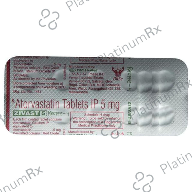 Zivast 5mg Tablet 10s