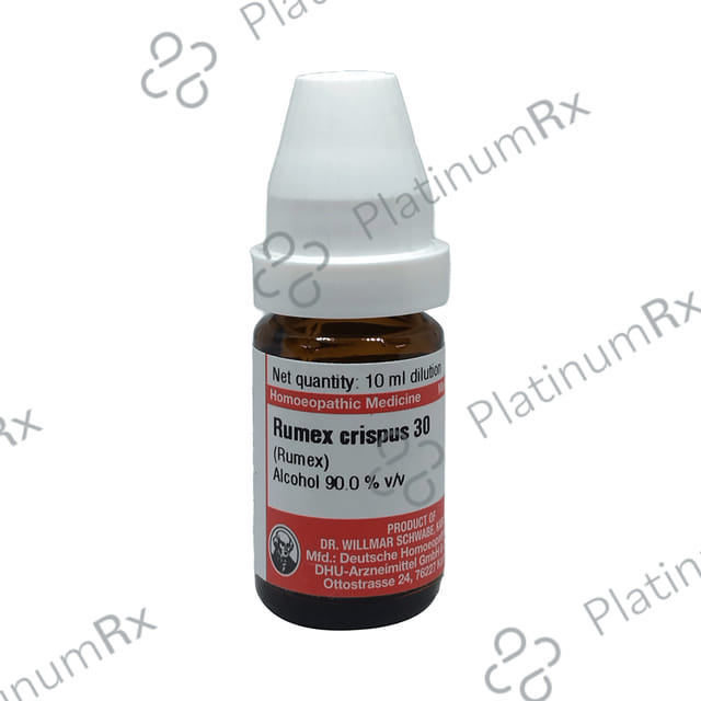 Dr Willmar Schwabe Germany Rumex Crispus Dilution 30