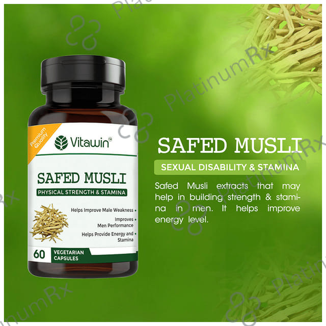 Vitawin Safed Musli Vegetarian Capsule