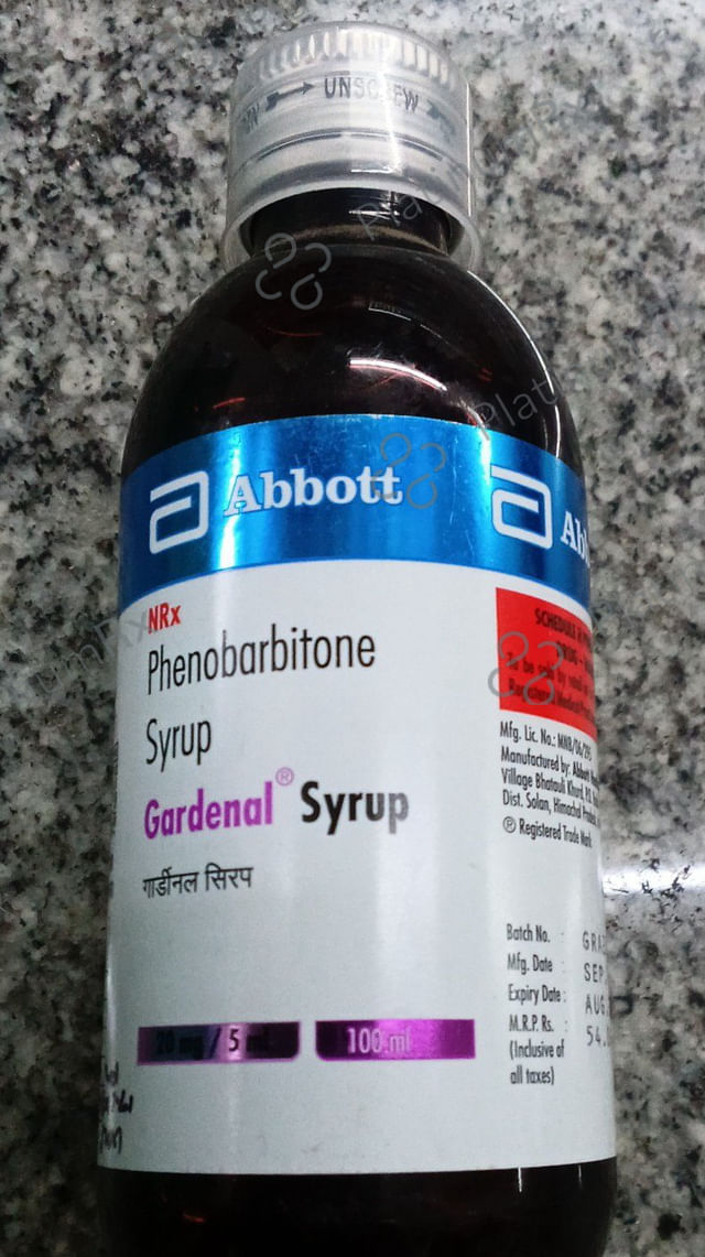 Gardenal 20mg Syrup 100ml