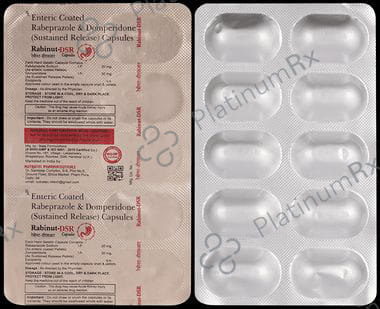 Rabinut DSR 30mg/20mg Capsule 10s
