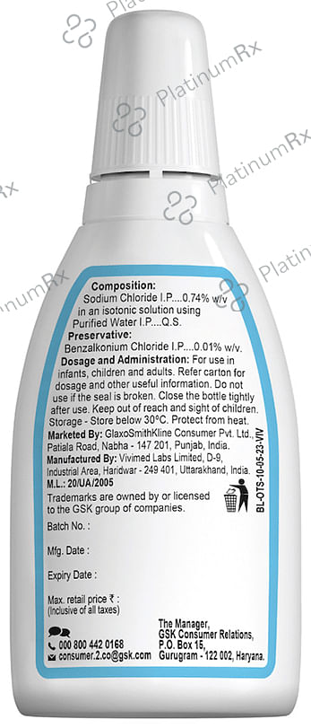 Otrivin Saline Nasal Spray10ml